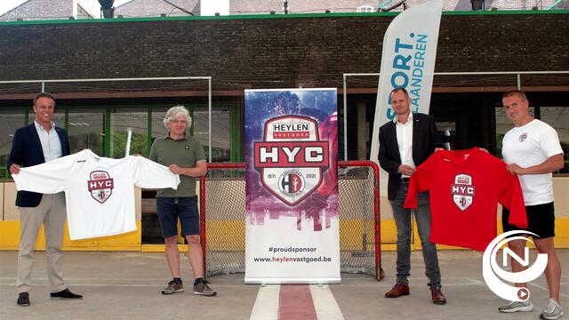 Heylen Vastgoed nieuwe hoofdsponsor HYC, fonkelnieuwe HYC-webstek