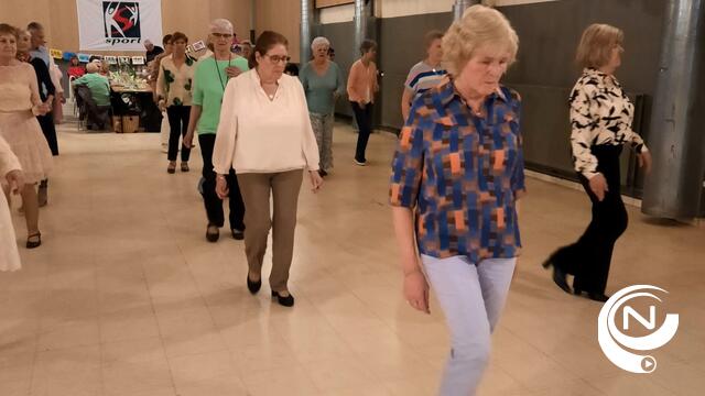 Geslaagde danshappening van S-sport Recreas Herentals : "Alle senioren in beweging"